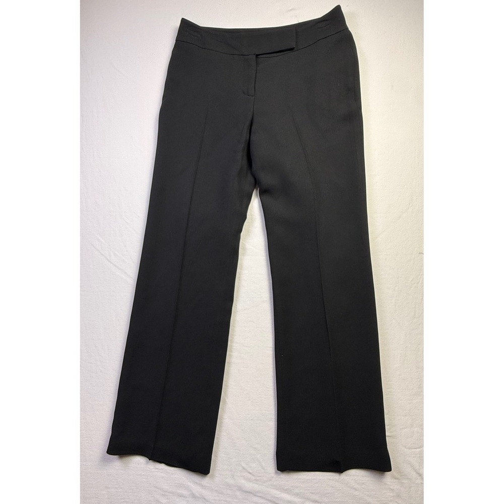 Ann Taylor Petites Signature Fit Black Dress Pants Size 2P Straight Leg-2675